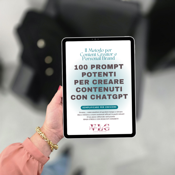 e-book 100 prompt chatgpt efficaci per creare contenuti social